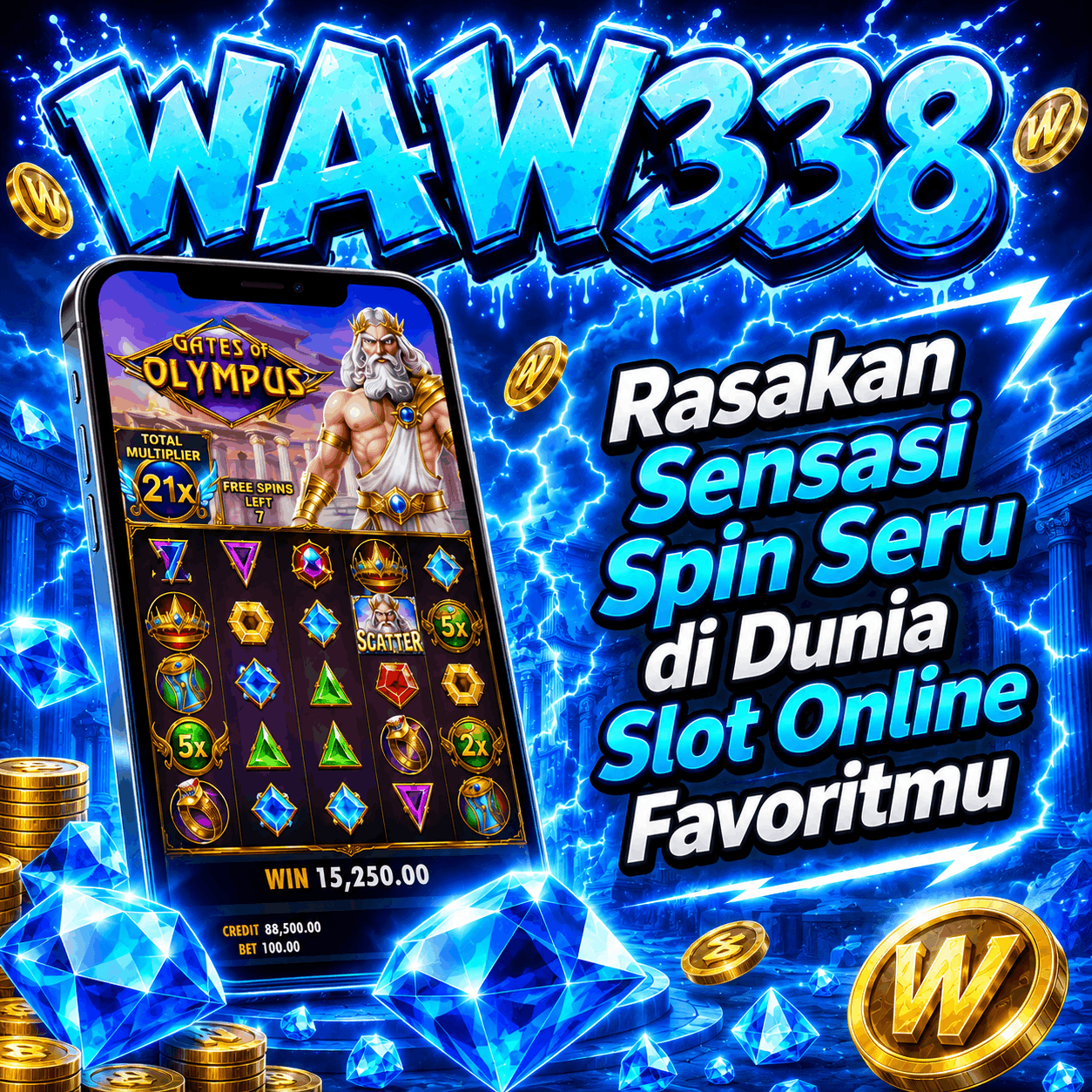 Banner WAW338 Cyber Blue